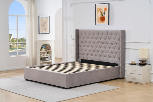 LEENA Gas Lift Bed Frame | Classic Elegance with Smart Storage New Arrival...!!!
