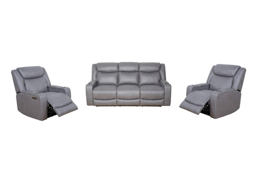 HUDSON ELECTRIC RECLINER 3+1+1 SEATER SOFA SET | Coming soon | Pre-Order Booking