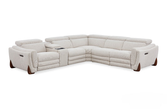 MONACO FABRIC ELECTRIC CORNER SOFA WITH HEATING & SOUNDBAR | Coming soon | Pre-Order Booking