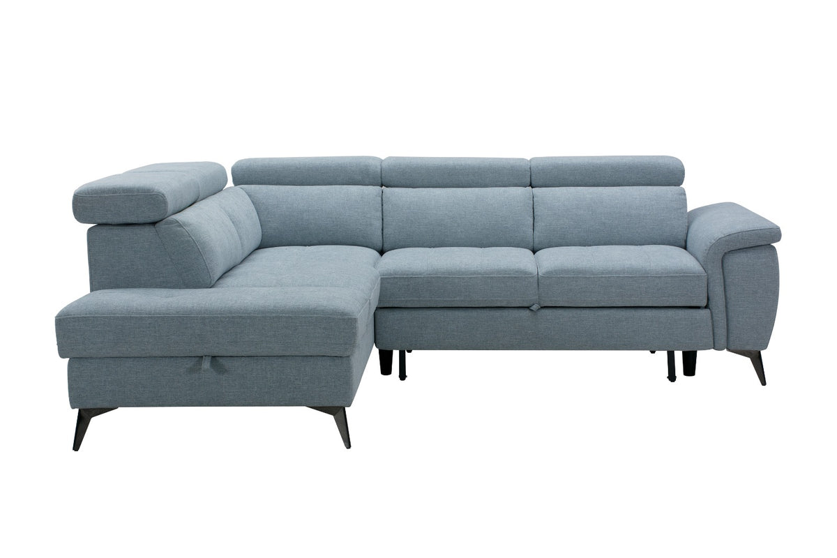 Venosa Sofabed With Chaise Storage and Adjustable Headrest New Arrival ....IN STOCK NOW...!!!