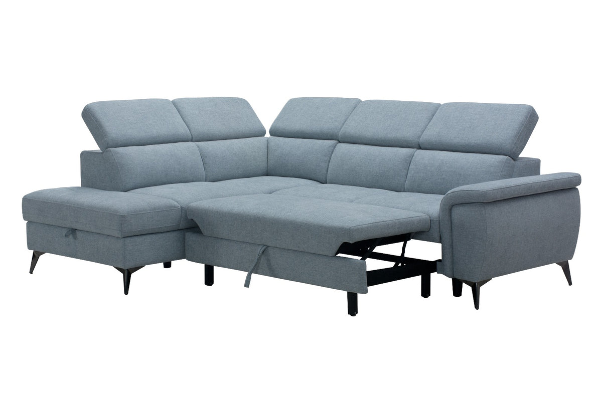 Venosa Sofabed With Chaise Storage and Adjustable Headrest New Arrival ....IN STOCK NOW...!!!