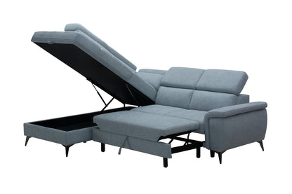 Venosa Sofabed With Chaise Storage and Adjustable Headrest New Arrival ....IN STOCK NOW...!!!