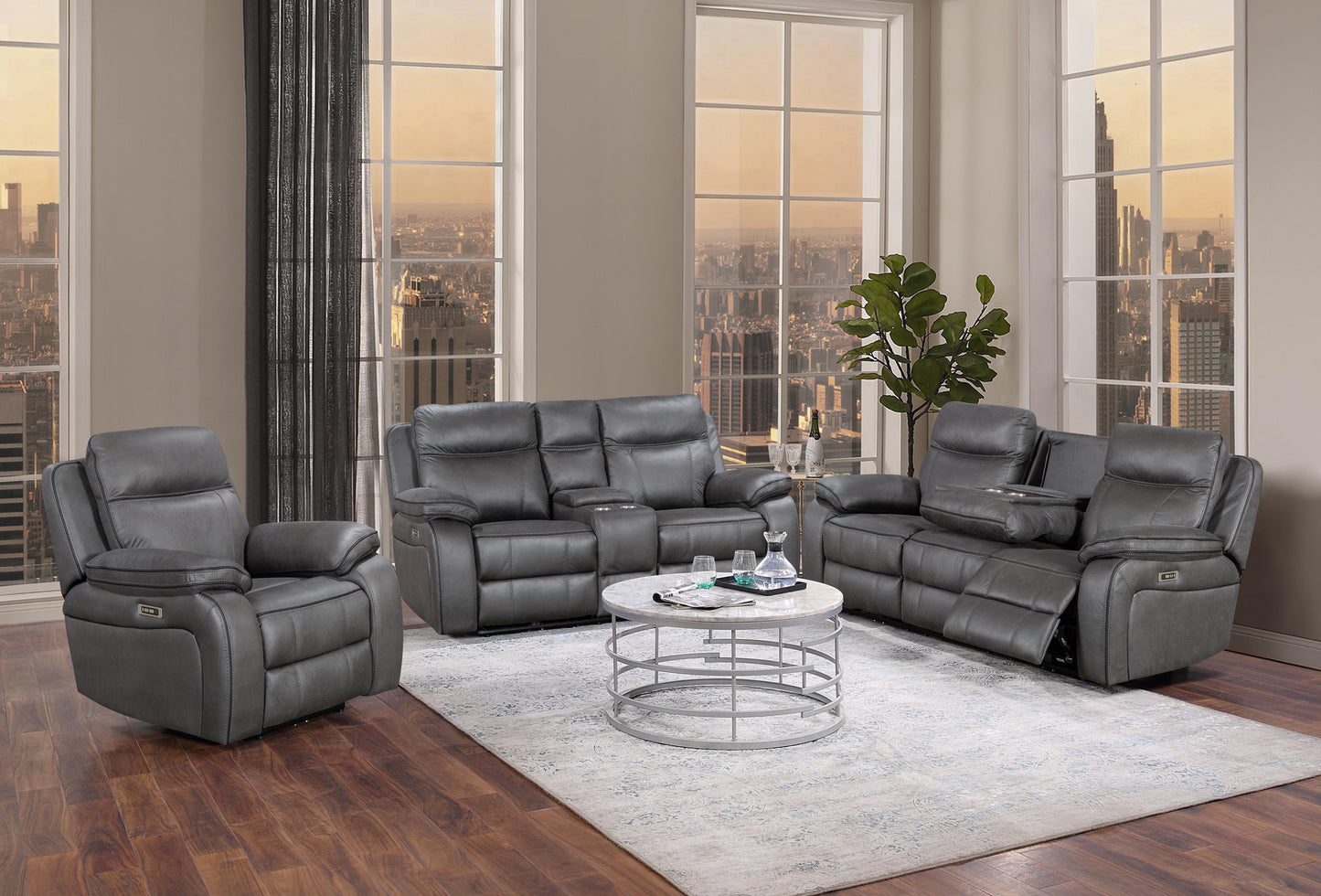 MONTANA 3+2+1 ELECTRIC RECLINER SOFA