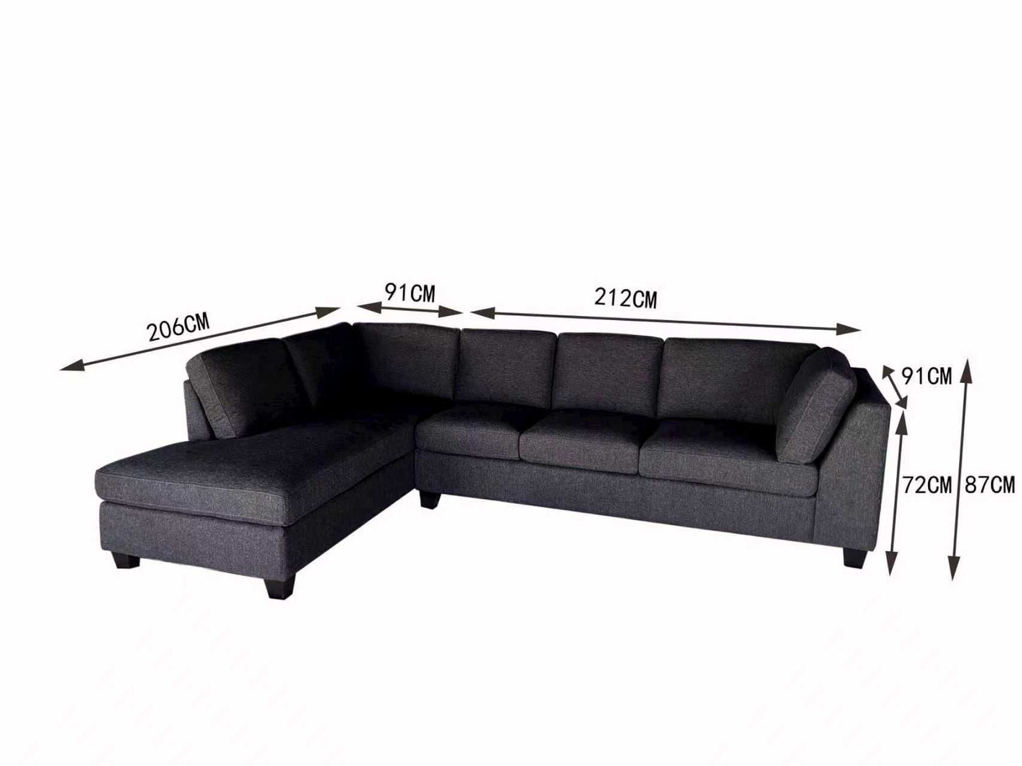 NEW KRISTIE CHAISE SOFA NEW ARRIVALS....!!!