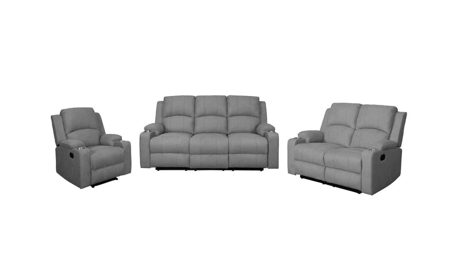 DALLAS MANUAL RECLINER 3+2+1 SEATER SOFA SET in stock Now...!!!