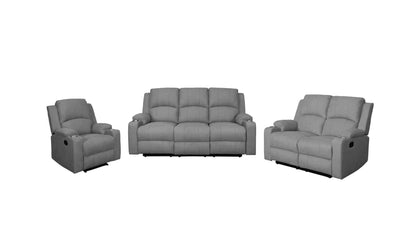 DALLAS MANUAL RECLINER 3+2+1 SEATER SOFA SET in stock Now...!!!