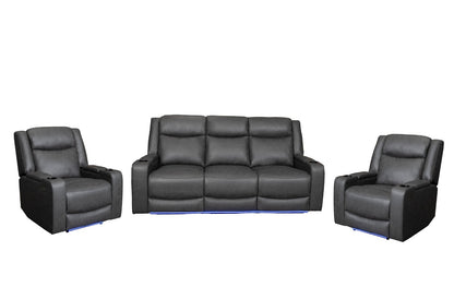 HUDSON ELECTRIC RECLINER 3+1+1 SEATER SOFA SET in Stock Now