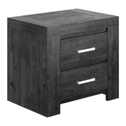 Cartier Range 2 Drw Bedside TABLE