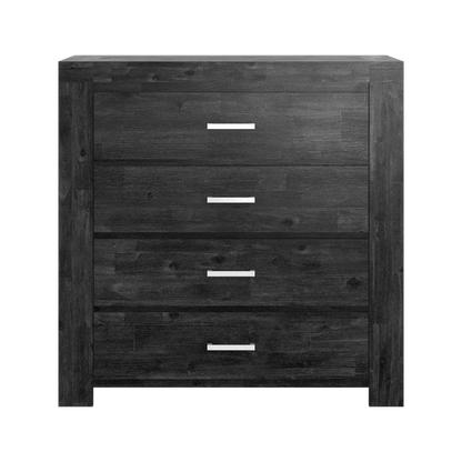 CARTIER RANGE SOLID WOOD BEDROOM RANGE BLACK OLIVE