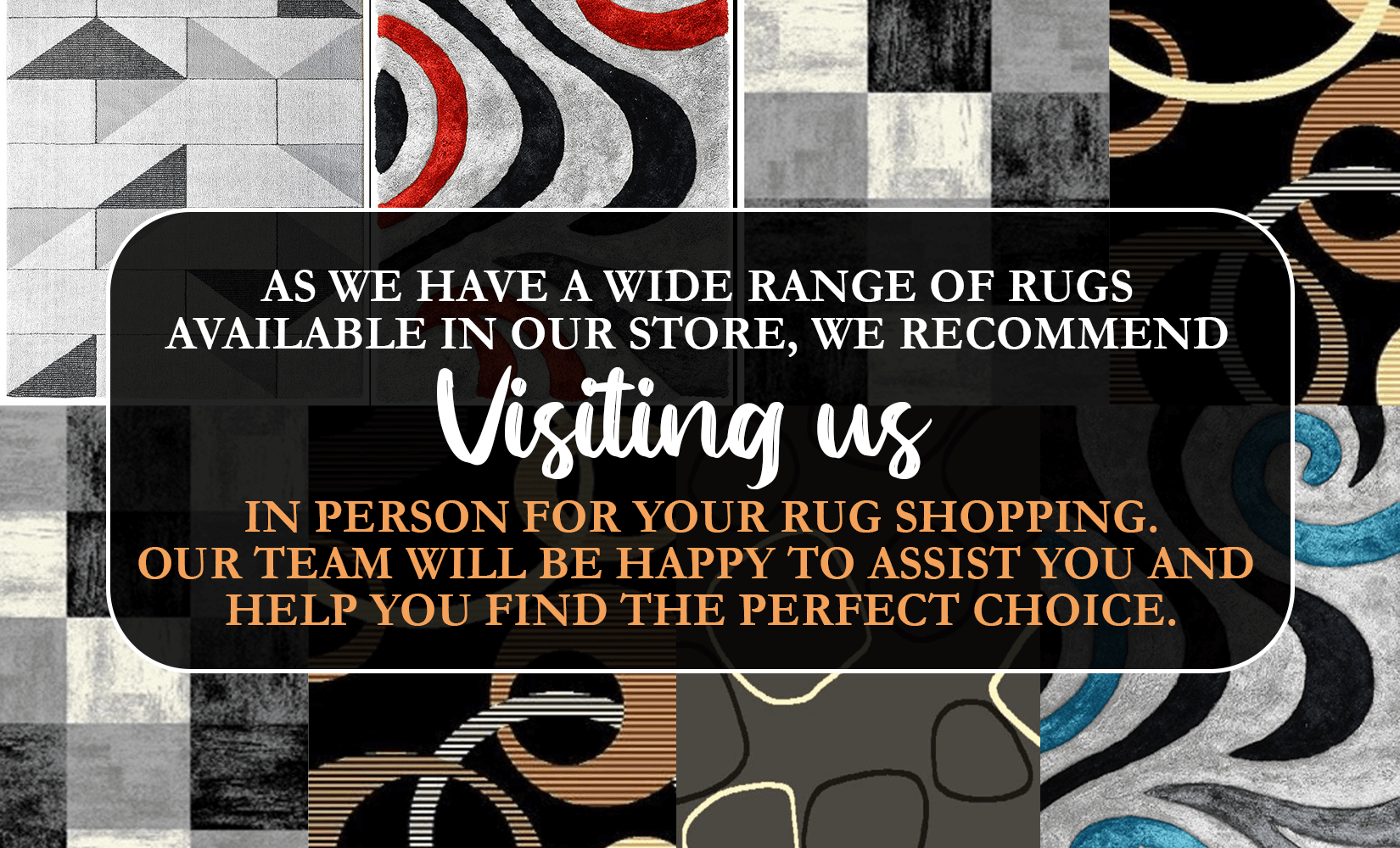 Used Rugs Signage Rugs – Furniture Roots