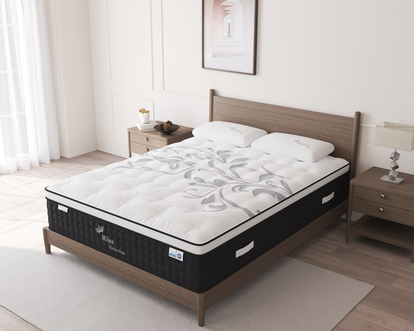 Milan Premium Comfort Mattress For Modern Bedroom