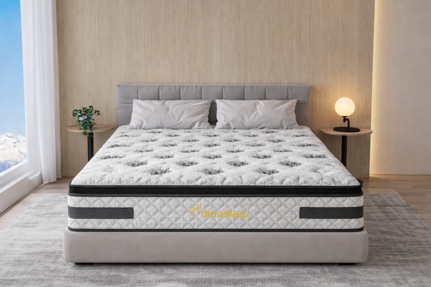 Ultra Sleep Euro Top Mattress With Premium Comfort And Support